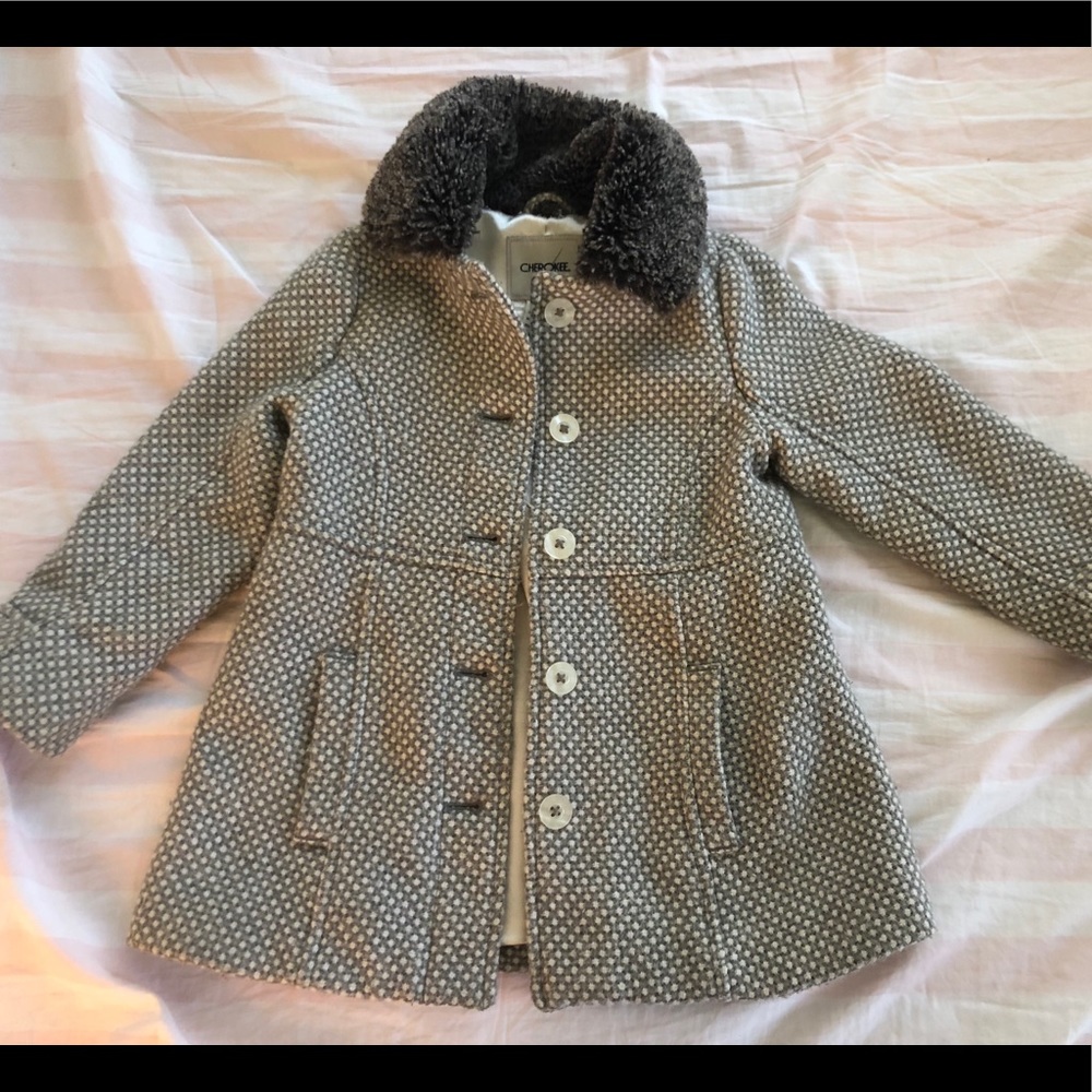 Toddler pea coat